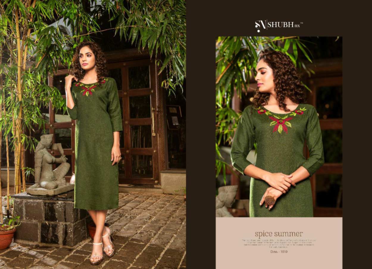 Nach Baliye Slub Mirror Work Kurti Set Nach Baliye Slub Mirror Work Kurti Set
